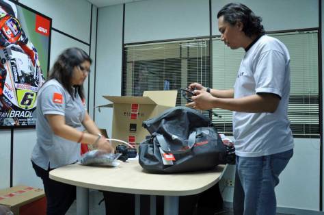 This waterproof bag will be tested to the max...