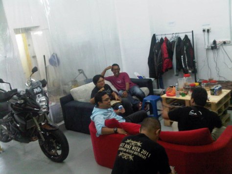 when they hang out...thy really talk only about bikes